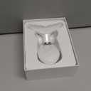 Face Light Therapy Device, Based on Triple Action LED, Thermal, and Vibration Technologies, Face and Neck Beauty Device with 7 Color LED for Home Use, Improve Skin(Glossy White)