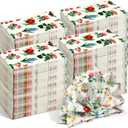200 Pack Floral Paper Napkins Disposable Hand Towels for Party and Bridal & Baby Shower, Watercolor Floral Napkins Paper Hand Towels for Bathroom Guest Towels Paper for Bathroom Wedding Birthday Party