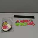 7 Pieces Christmas Table Decorations Signs Christmas Wooden Centerpiece Signs Merry Christmas Table Sign Xmas Theme Wooden Table Toppers for Christmas Holidays Party Supplies (Green Christmas -1)