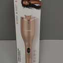 Automatic Curling Iron,Automatic Hair Curler with1"Large Slot Hair Curling Irons,Auto Shut-Off,Anti-Scald,Anti-Tangle Rotating Curlers Iron,Fast Heating Hair Curler Wand for Curls(4Temperature&8Timer) (Gold)