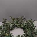 24 inch Olive Wreaths for Front Door, Artificial Large Spring Summer All Seasons Year Round Green Olive Branch Wreath for Home Outdoor Indoor Farmhouse Porch Window