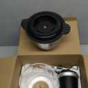 Food Processors, Powerful 500W Food Chopper Meat Grinder & Veggie Chopper with 2 Bowls(8 Cup+8 Cup) & 2 Bi-Level Blades with Electric Food Copper Motor -Vegetable, Onion, Garlic, Meat, Nuts