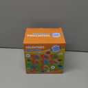 28 Pack Valentine Mochi Squishies Gifts for Kids, Greeting Cards and Animal Mochi Squishies Filled Heart-Shape Box Kawaii Squishies Stress Relief Fidget Toys Classroom Exchange Party Favors