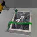 5x7 Picture Frames Double Hinged MDF Wood White Shadow Box with Glass Front Stand Vertical on Tabletop