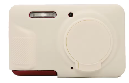 Silicone Case for Kodak PIXPRO FZ55 Camera, Soft Protective Case, Protective Bag, Base, Waterproof Dustproof Lens Cap, with Two Screen Protectors