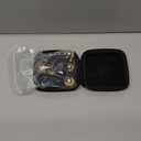 Pure Brass Fidget Spinner Gears Linkage Fidget Gyro Toy Metal DIY Hand Spinner Spins Long Time EDC Focus Meditation Break Bad Habits ADHD with Multiple Premium Bearings (12 Bearings Black)