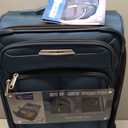 Samsonite Solyte DLX Softside Expandable Luggage with Spinner Wheels, Mediterranean Blue, Carry-On 20-Inch