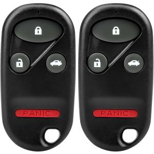 NPAUTO Key Fob Replacement Fits for 2002 2003 2004 Honda CRV CR-V, Keyless Entry Remote Control Car Key Fobs (OUCG8D-344H-A, Pack of 2)