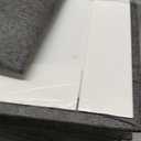 Wall Mounted Headboard, Peel and Stick Panels, Dark Grey, Queen