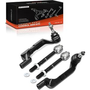 A-Premium Set of 4, Front Inner Outer Tie Rod End Kit, Compatible with Dodge Charger 2011-2020 & Chrysler 300 2011-2013