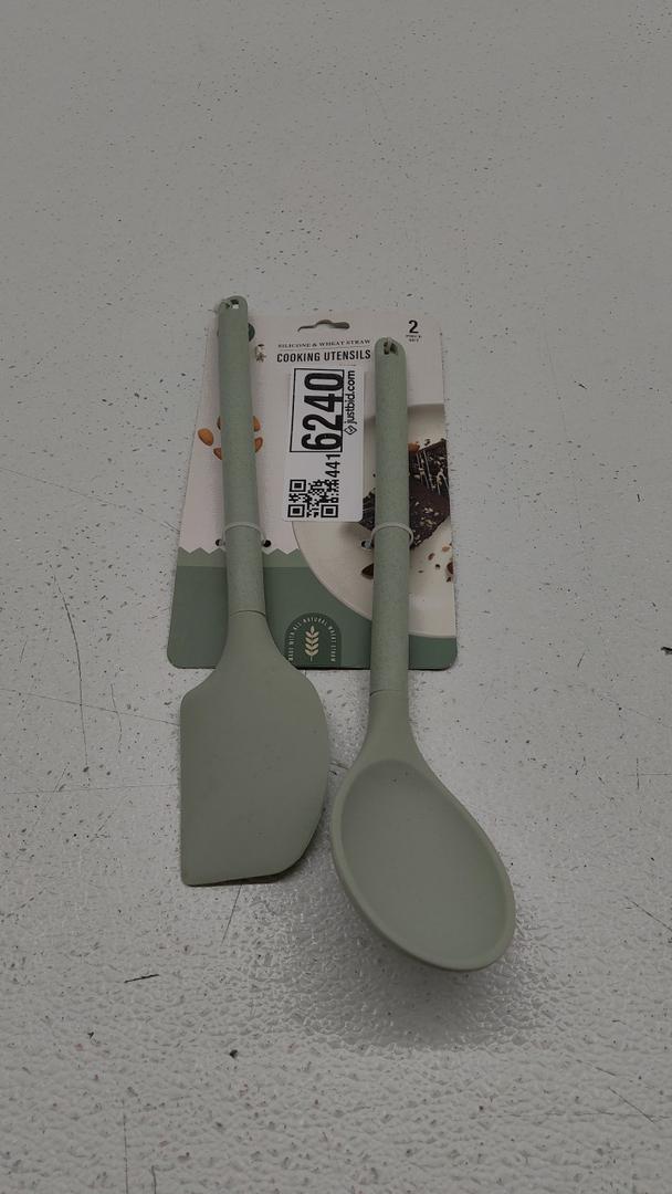 Core Silicone & Wheat Straw Cooking Utensils 2Pcs