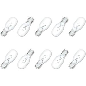Technical Precision - Replacement Bulbs for Kichler Lighting 10574CLR by Technical Precision - 18W 12V Xenon Bulb - T5 Wedge Base Landscape Light Bulbs - 2800K Warm White - 10 Pack