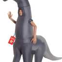 Morph Inflatable Dinosaur Costume for Kids, Blow Up Diplodocus Costume, Fun Dress Up for Parties and Events