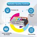 (9 PRemanufactured CLI42 Ink Cartridge Replacement for CAN CLI-42 Blakc and Color CLI 42 Value Pack Ink with PIXMA PRO-100 PRO-100S Printers ack, 1 Set+1 Black)