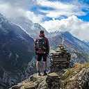 Ultralight Puffy Blanket, Outdoor Camping Blanket, Water-Resistant and Packable, Great for Camping, Stadium, Traveling, Backpacking, Picnic and Beach. 53"x35". Royal Blue