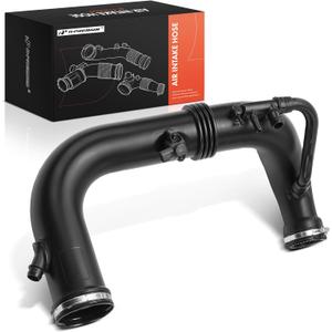 A-Premium Engine Air Clean Intake Tube Hose W/Clamps Compatible with Mercedes-Benz C180 E200 E220 E250, 2006-2016