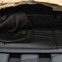 FQFZYMX Fit Prius Car Seat Covers for Toyota Prius 2001-2024 2025 Upgraded Premium Waterproof & Breathable Leather, Airbag Compatible, AllWeather Seat Cushion Protector (Full Set, Black)