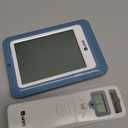 Indoor Outdoor Thermometer Hygrometer Wireless Weather Station, Temperature Humidity Monitor Battery Powered Inside Outside Thermometers with 330ft Range Remote Sensor(Blue)