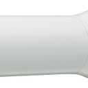Amazon Basics Tension Curtain Rod, Adjustable 24-36" Width - White, Classic Finial