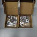 Pack of 2 Eunenete 304 Stainless Steel C-Clamps,20mm Mini Tiger Clamps for Woodworking,C-Clamp 4 pack