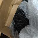 Tandefio 100 Pack 1/2''X 2'' Lag Bolts Screw with Washer Galvanized, Black