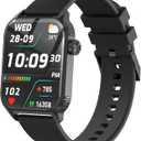 TRAUSI Smartwatch with 1.83 inches Screen, 120 Workout Modes, Bluetooth Call & Alarm Clock, IP67 Waterproof Smart Watch with Heart Rate, Sleep Tracker for Daily Use