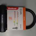 Kwikset High Security Bicycle U-Lock, Hardened Steel, Anti-Theft Bike Lock, 1 Pack, Black