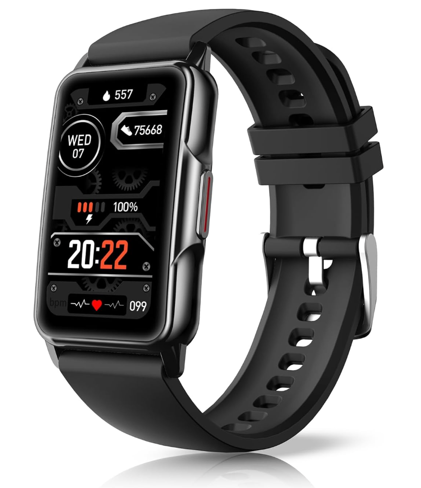 Mindrose Fitness Tracker Smart Watch with Heart Rate, Blood Oxygen Sleep Monitor Step Calorie Counter Pedometer for Women Men