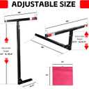 MaxxHaul 70229 Pick-Up Truck Bed Extender - 350 lb Capacity For Ladder, Rack, Canoe, Kayak, Long Pipes and Lumber , Black, 53.2 x 17.2 x 2.5 inches