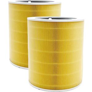 Core 600S Replacement Filters Compatible with LEVOIT Core 600S-RF Air Purifier, 3-in-1 H13&High-Efficiency Activated Carbon Filters, 2PACK