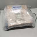 ULTCOVER Rectangular Patio Heavy Duty Table Cover - 600D Tough Canvas Waterproof Outdoor Dining Table and Chairs General Purpose Furniture Cover Size 88L x 62W x 28H inch (Brown)