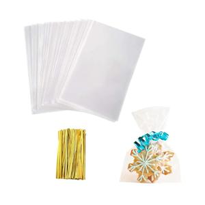 Yotelab Cellophane Treat Bags, Small 4x6 Inches Cellophane Bags With Twist Ties,100 Pcs
Amazon's Choice