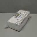 Pasimy 100 Pcs Initial Napkins Monogram Guest Napkins Gold Letter Paper Towels Disposable Elegant Dinner Towels for Wedding Bridal Shower Holiday Birthday Party Tableware Decor(R Letter)