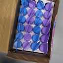 24 Pack Snowflake Bubble Wands for Kids - Large Cartoon Winter Bubbles Bulk with Refill Solution Toys for Christmas Stocking Goodie Bag Stuffers, Carnival, Boys Girls Birthday Gifts Party Favors