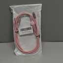 4FT 2 in 1 100W USB C to Dual Type C Fast Charging Cable,iPhone 15 USB C to Double Type c Cable for MacBook Pro/Air,iPad Pro/Air,iPhone 15 Plus/15 Pro Max,Samsung Galaxy S24/S23/S22/S21,Moto,Switch (Pink)