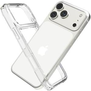 Wuwedo for iPhone 17 Pro Max Clear Bumper Frame No-Back Case, Slim Fit Ultra-Light Anti-Yellowing Transparent Protection Heat Dissipation Bezel Phone Cover Case 6.9" 2025
