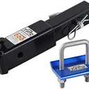 TOPTOW Hitch Extender, Fits for 2 inch Receiver, 8.5 inch Extension Length, Anti-Rattle Bolt, with Hitch Pin Kit and Anti Rattle Stabilizer