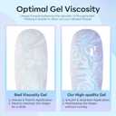 3 x Modelones Pearl Iridescent Gel Nail Polish, 15 ML Shimmer Celestial Blue Mermaid Nail Drawing Glitter Pearlescent Summer Gel Polish Soak Off Led Nail Gel Polish Swirl Shell Thread Effect DIY Mani Gift (A32-Peal Blue)