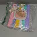 BRAECN Case for 12.4 Inch Samsung Tablet S9 FE+ Plus/ S9+ Plus/ S8+/ S7 FE/ S7+ SM-X610/810 2023, Rugged Silicone Case with S Pen Holder, Handle Grip, Kickstand,Shoulder Strap, Colorful Pink