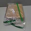 Ravinte 30 Pack (15 Pairs) 1/2" Overlay Cabinet Hinges, Self-Closing Semi-Concealed Face Mount, Matte Black Decorative Hardware with Door Bumpers for Kitchen & Cupboard Doors