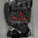 QUWIN BBQ Gloves, Oven Gloves, 1472 Extreme Heat Resistant,Grilling Gloves Silicone Non-Slip Oven Mitts, Kitchen Gloves for BBQ, Grilling, Cooking, Baking-1 Pair (Black, One Size Fits Most)