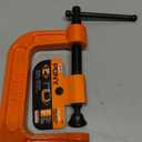 Pony Jorgensen 2630 3-Inch C-Clamp, Orange (Pack of 2)