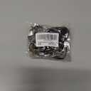 2 x Vintage Wooden Cross Rear View Mirror Accessories, Big Size Cross Car Mirror Charms Safe for Windshields, Cute Car Accessories Hanging Ornament Universal Automotive Interior Decor (Black)