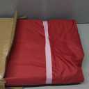 Winpull Rolling Christmas Tree Storage Bag for 9 ft Artificial Tree, 600D Waterproof Oxford Fabric, Large Christmas Tree Bag with Dual Zipper, Wheels, Handles, Heavy Duty Xmas Storage Container - Red