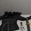 Morph Ninja Costume Kids, Boys Ninja Costume with Accessories, Ninjas Costumes Boys, World Book Day Costumes for Kids (Small)