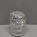 1Pcs Disco Ball Vase, Silver Mirror Finish Disco Ball Planter, Home Living Room Balcony Study Desk Party Decor. (Moderate)