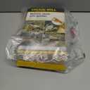 Universal Chainsaw Blade Sharpener, Chainsaw Teeth Sharpener, Portable Chainsaw Sharpener with 6 Fast Sharpening Stones, Chain Saw Sharpener Tool for 12/14/16/18/20/22 Inches Chain Saw Bar (Yellow)