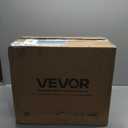 VEVOR Manual Pizza Dough Press Machine, 9.5 inch Pizza Pastry Press Plate, Stainless Steel Bread Presser, Commercial Chapati Sheet Crust Maker, Forming Machine with Handle and 100 Pcs Parchment Paper