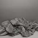 Medium Premium Faux Fur Dog Bed Cover (Silken Grey)