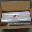 MUNBYN Shrink Wrap, Stretch Wrap with Handles, Stretch Film Roll Industrial Strength, Plastic Wrap for Pallet Wrapping Shipping Moving, 15 Inch x 1000 Ft, 2 Pack, 60 Gauge